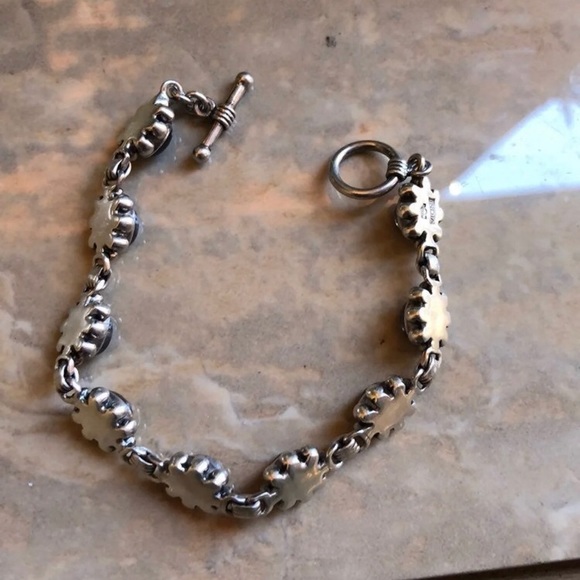 Sterling Silver Labradorite Line Bracelet - Picture 10 of 10